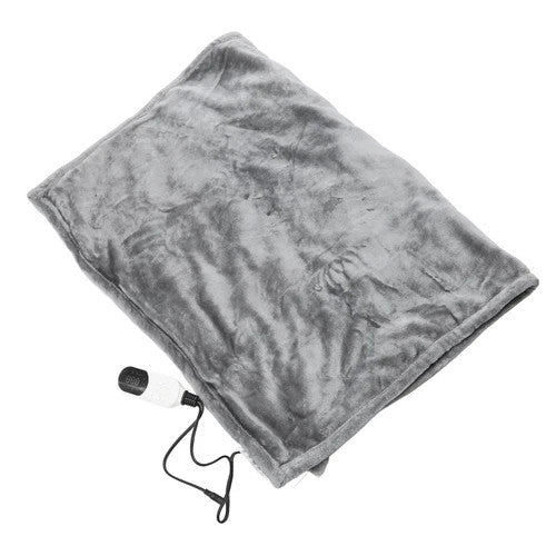 ′72W Heated Auto Blanket Flannel Electric Auto Blanket 12V Camping Electric