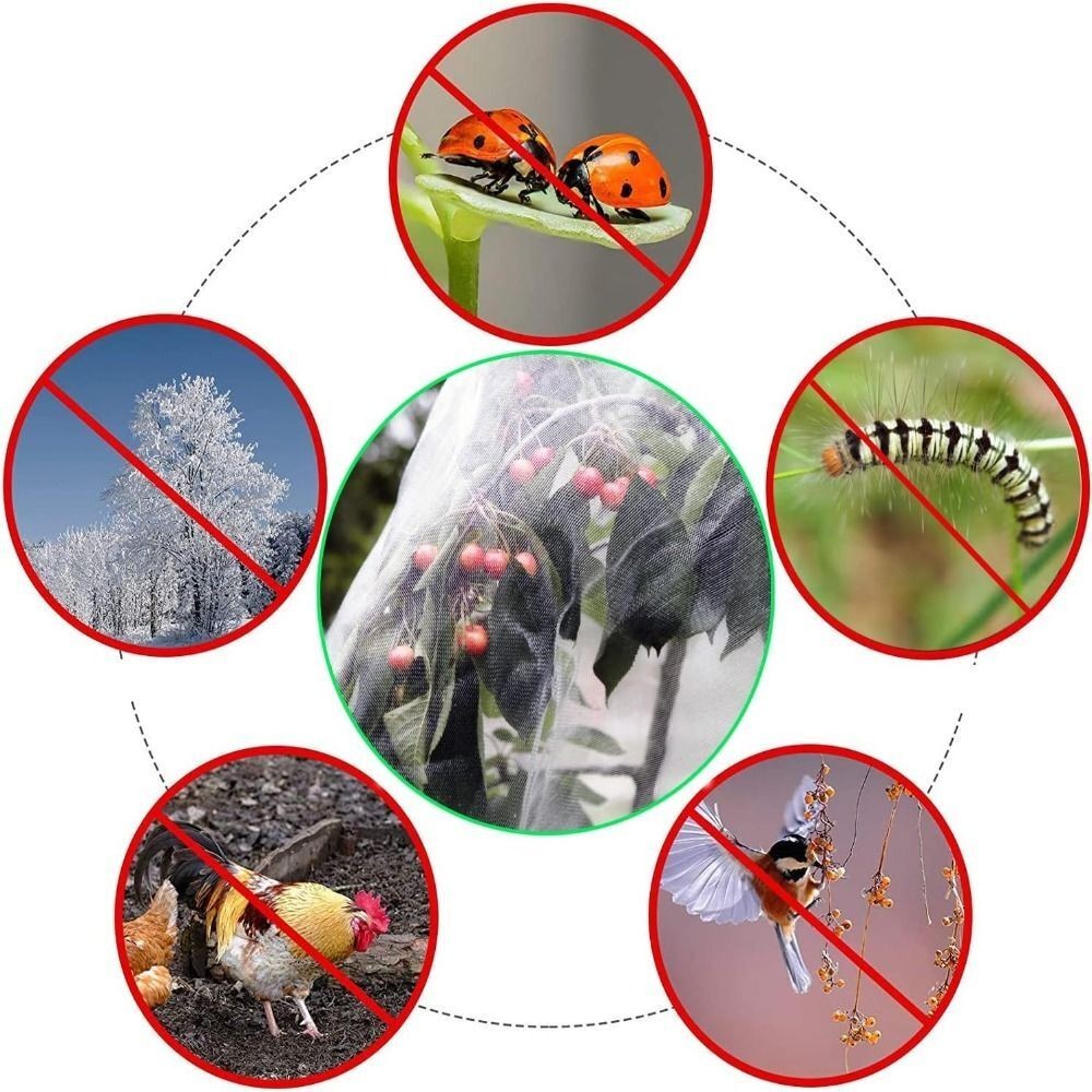 Insect Proof Fruit Tree Netting Bags  For Garden Protection