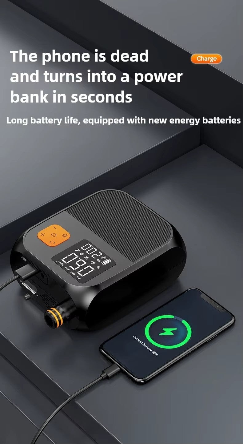 [NEW][UK Seller]Portable Battery SUP Electric Pump 25PSI Paddle Board Inflation