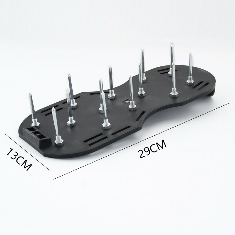 Adjustable Straps Lawn Aerator Spiked Shoes Grass Aerating Sandals