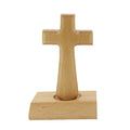 Wooden Cross Tabletop Wood Cross Standing Cross for Home Decor