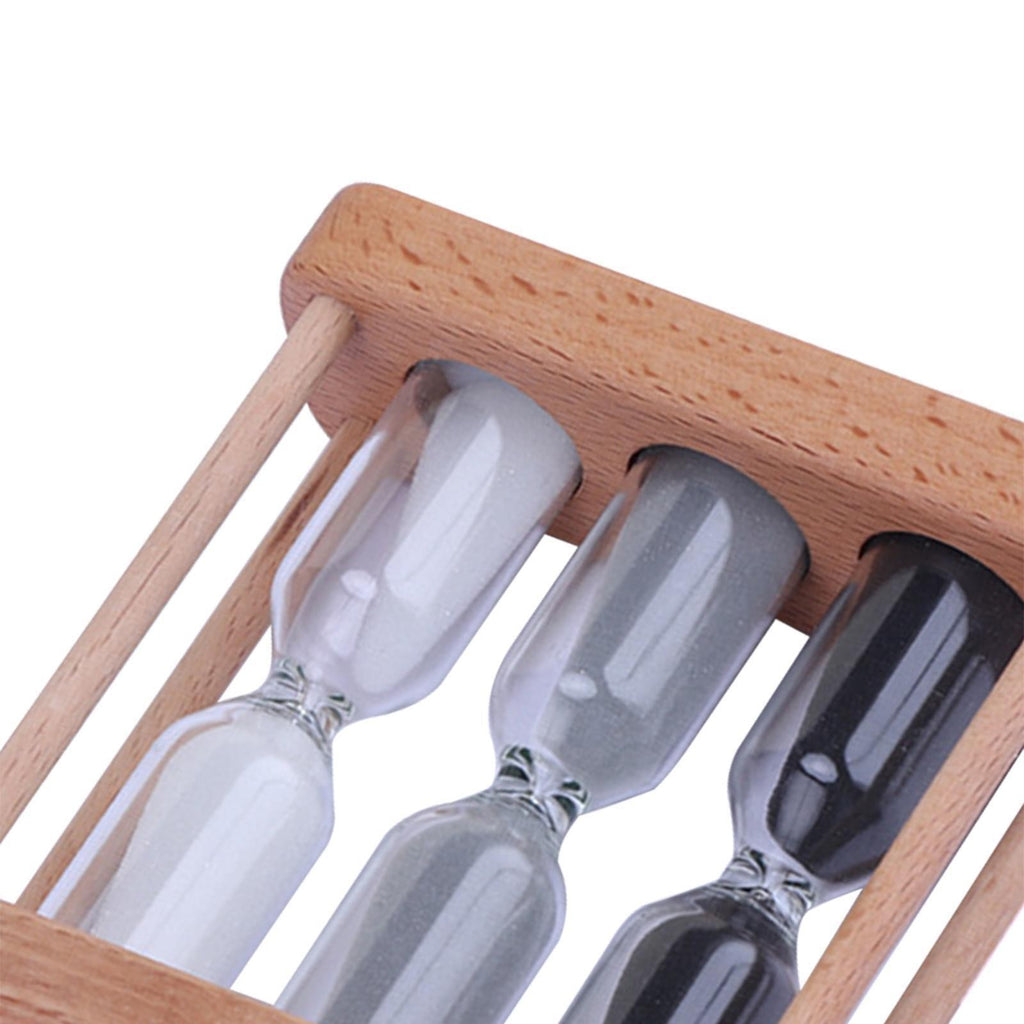 Wooden Sand Timer 1/3/5 Minutes Mini Sand Timer Visual Sand Clock Timer
