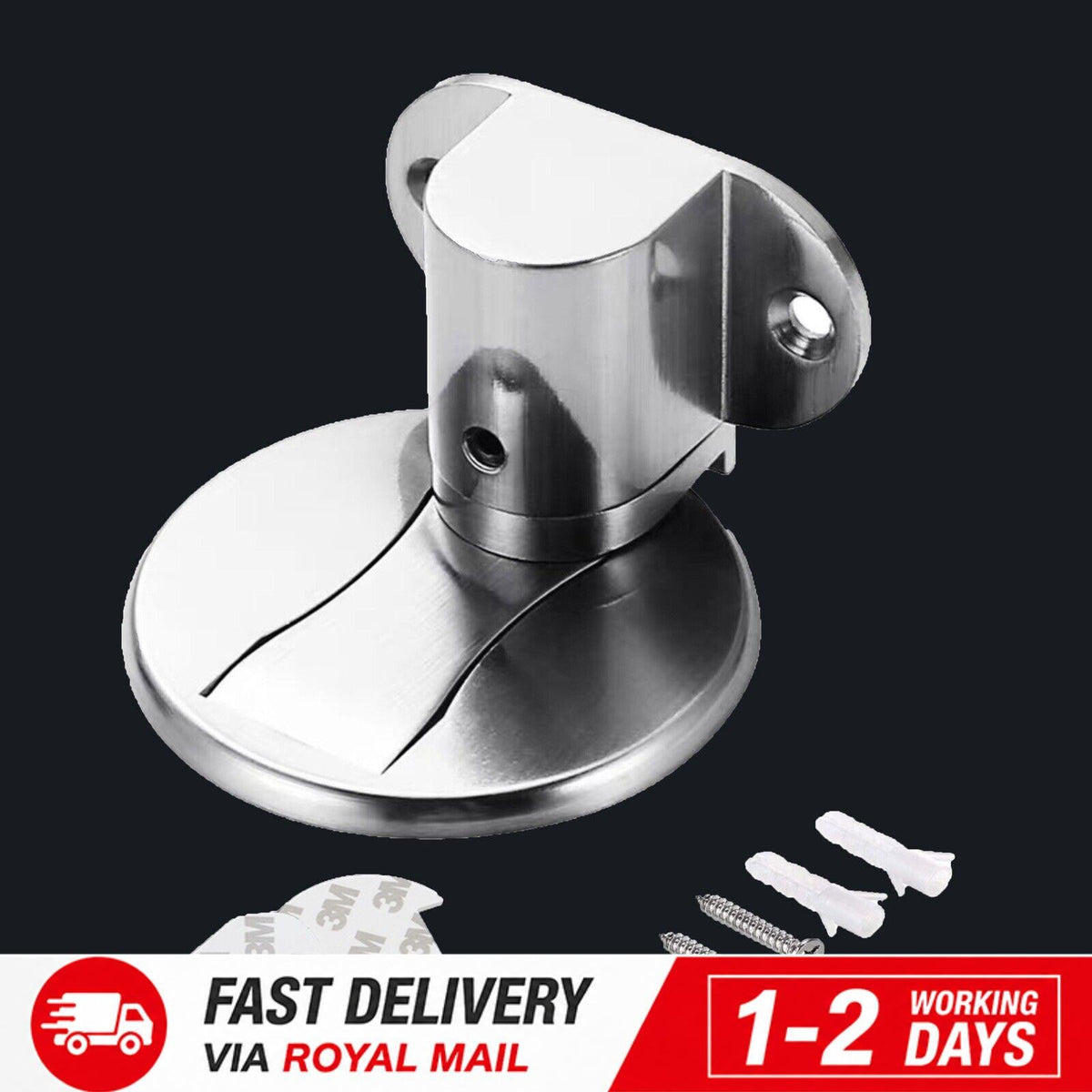 Floor Mount Magnetic Door Holder Self Adhesive Stainless Steel Stopper
