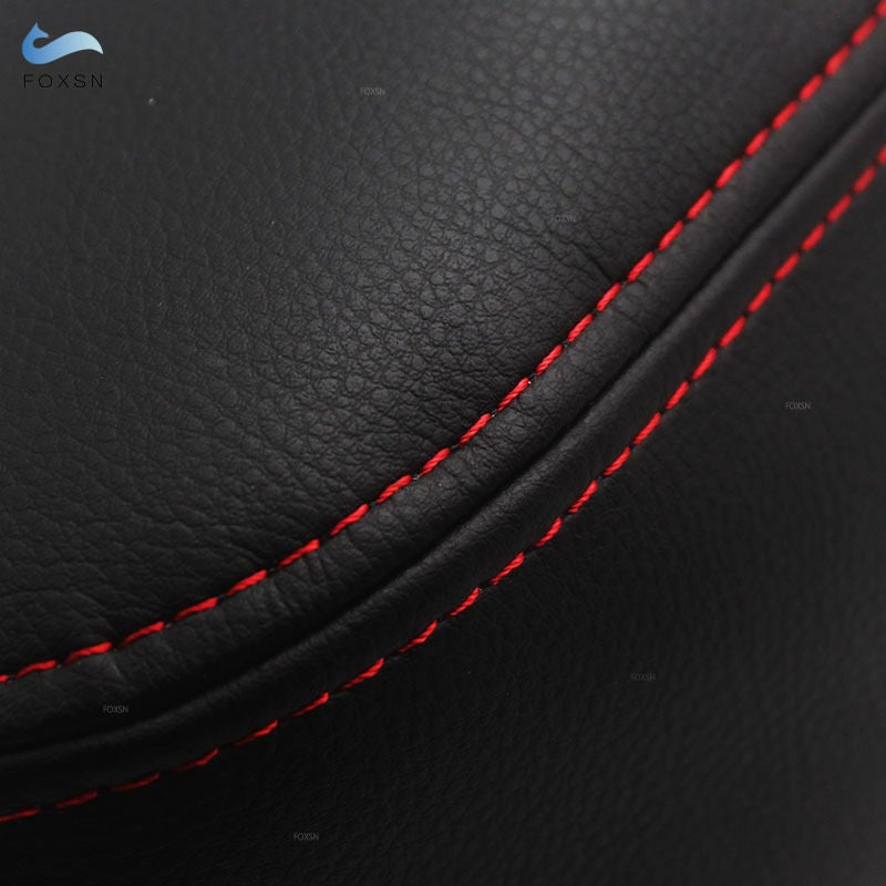 4*NEW Black Leather Door Panel Armrest Lid Cover for VW Golf MK4 98-05 3-Door.*