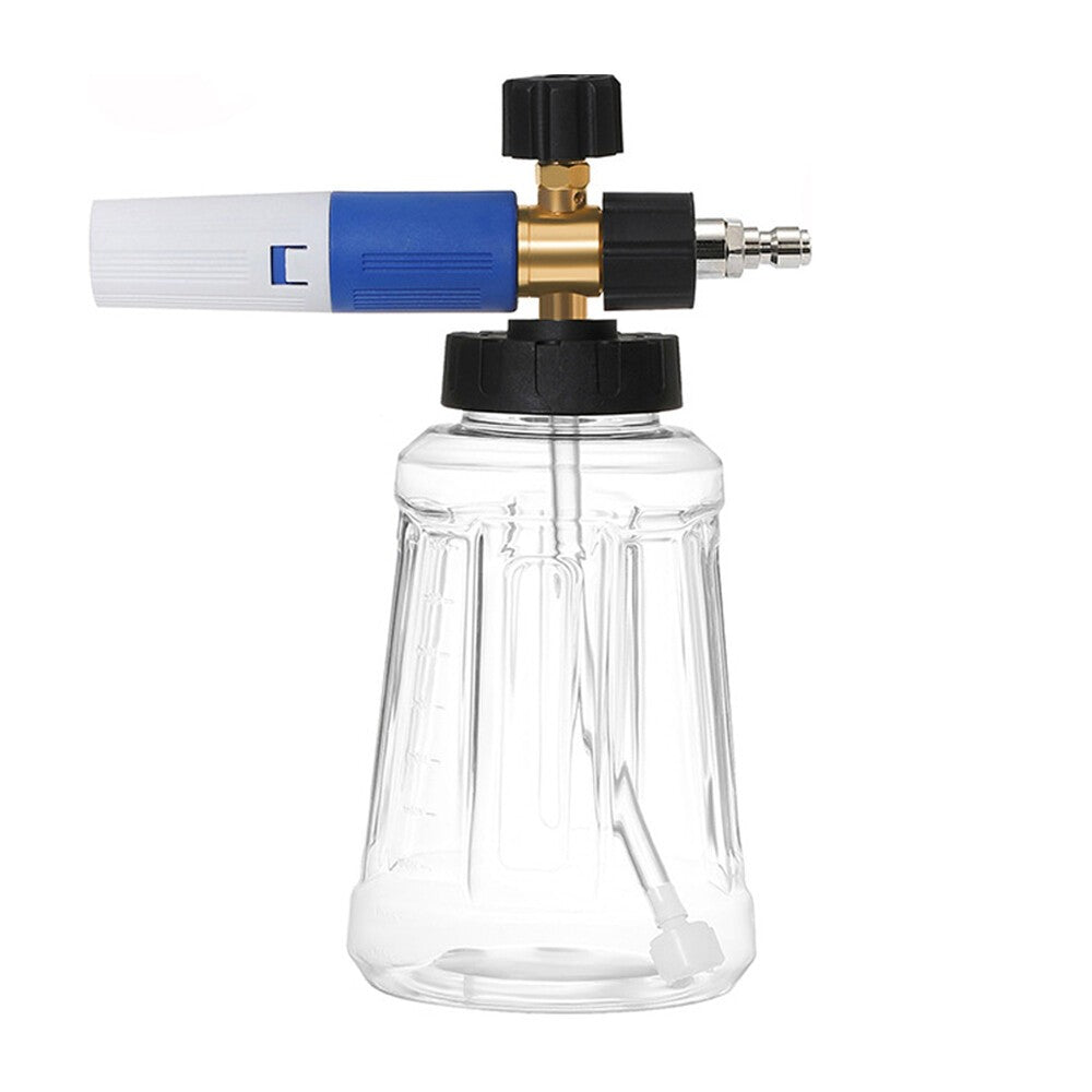 1/4 Quick Release Snow-Foam Lance Pressure Washer Gun Soap Cannon Bottle 1000ML