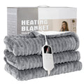 Electric Blanket Heated Throw Over Luxurious Fleece Washable Digital Controller