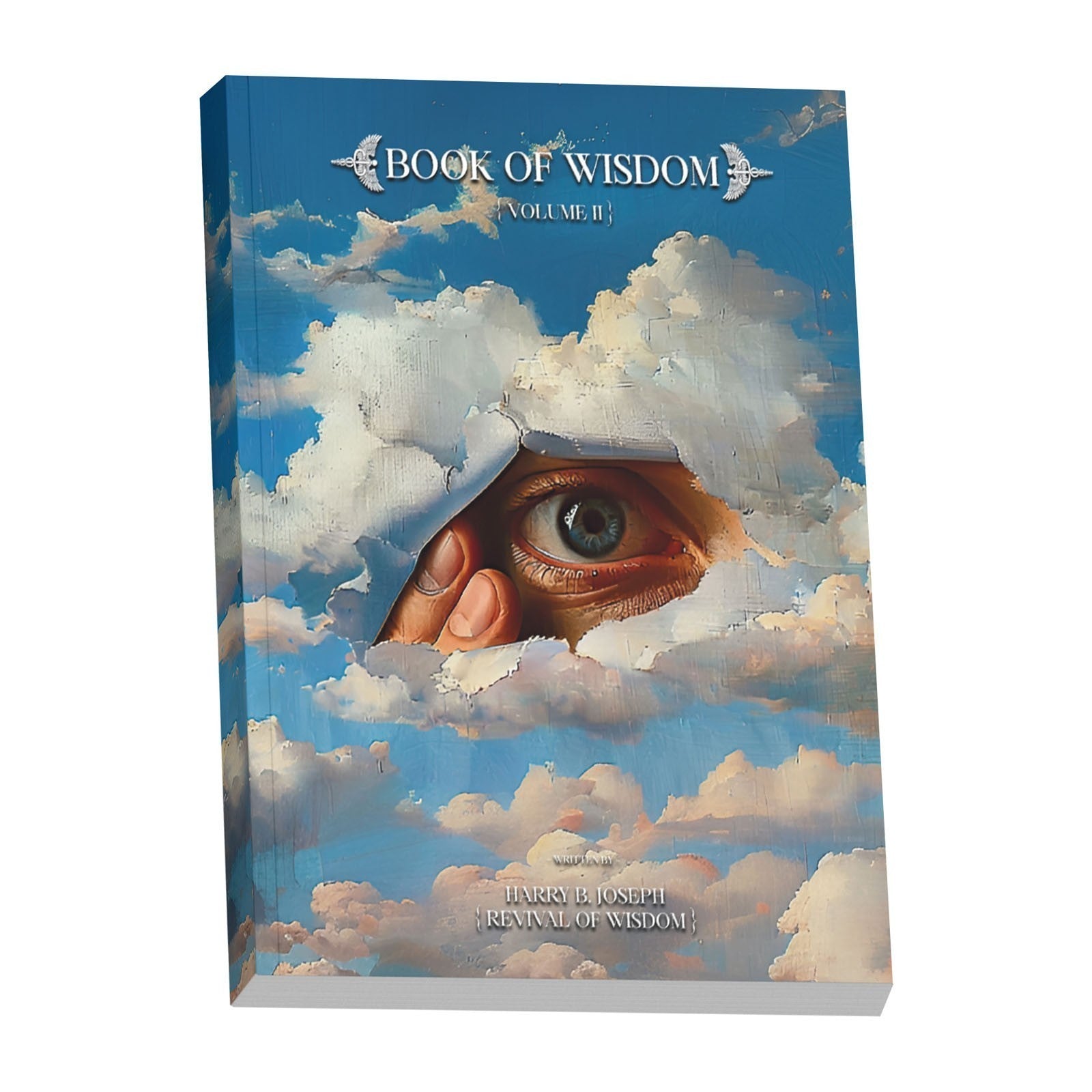 Of Gift 2 Gift B.Joseph Book Cover The Blue Harry Wisdom Books Volume