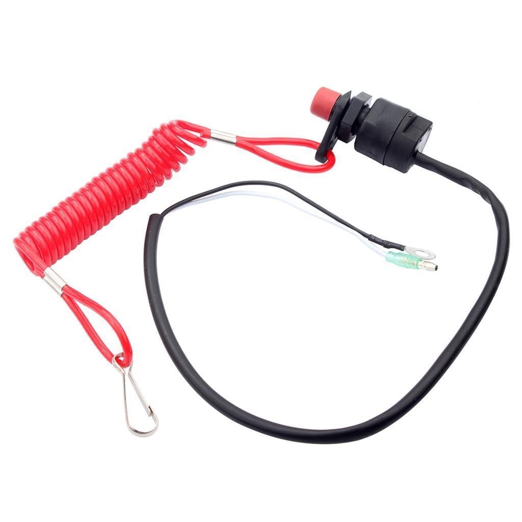 Engine Stop Kill Switch Marine for Suzuki DT DF Outboard Motors