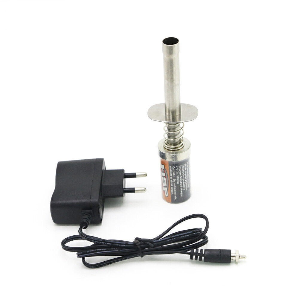 RC Glow Plug HSP Starter Igniter 1800/3600mah Nitro Car Engine Rechargeable