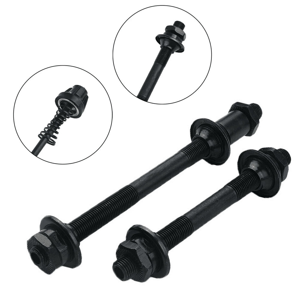 Bicycle Bike Wheel Axle/Cycle Spindle Front Or Rear Hollow Solid Quick-Release