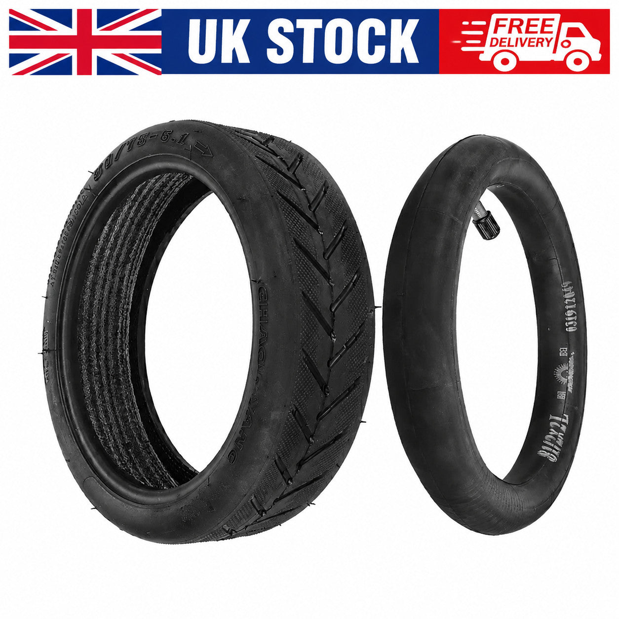 M365 Electric Scooter 50/75-6.1 Tire and Inner Tube Replacement Parts