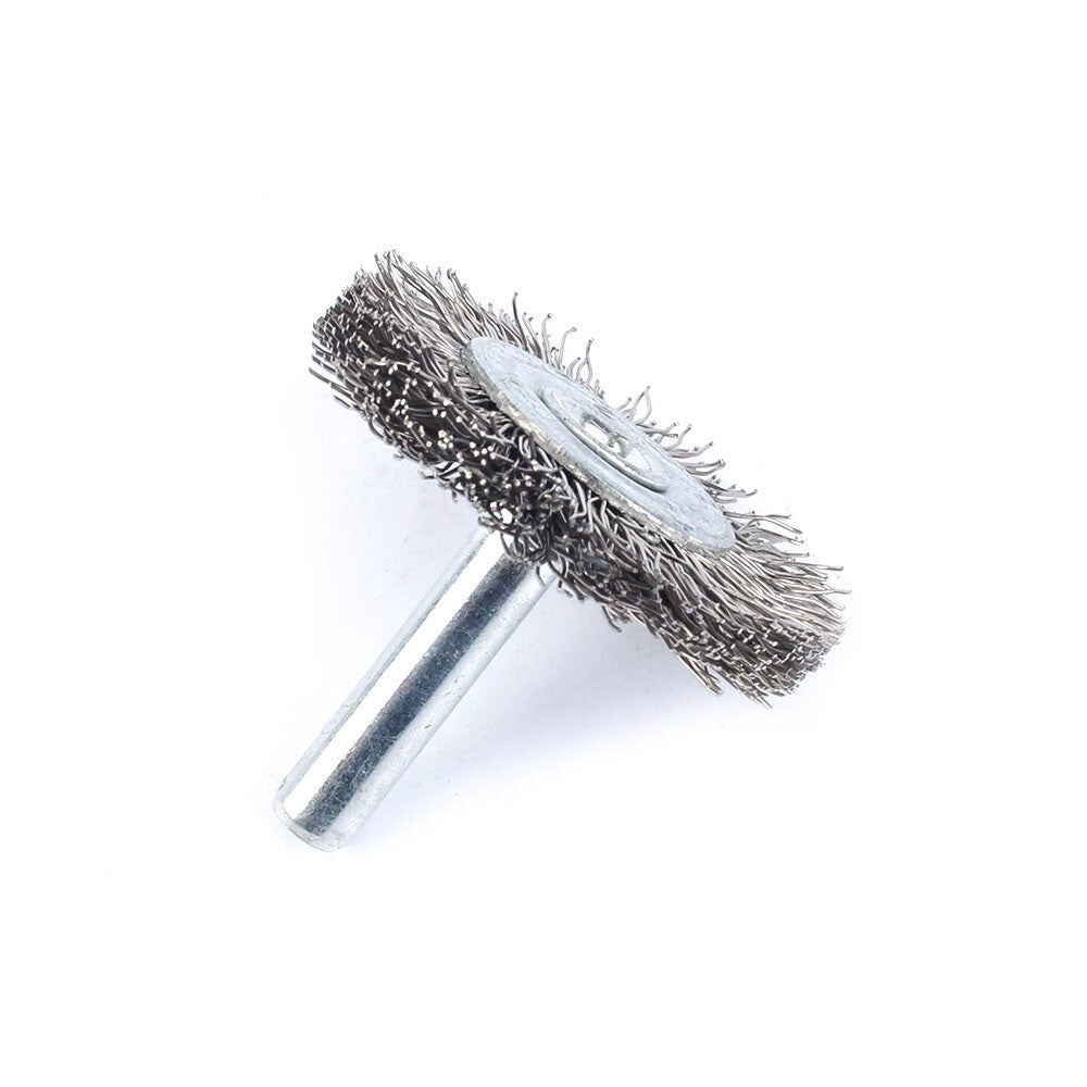 50mm Stainless Steel Wire Wheel Brushes 5Pcs Fit Rotary Drill & Die Grinder Tool