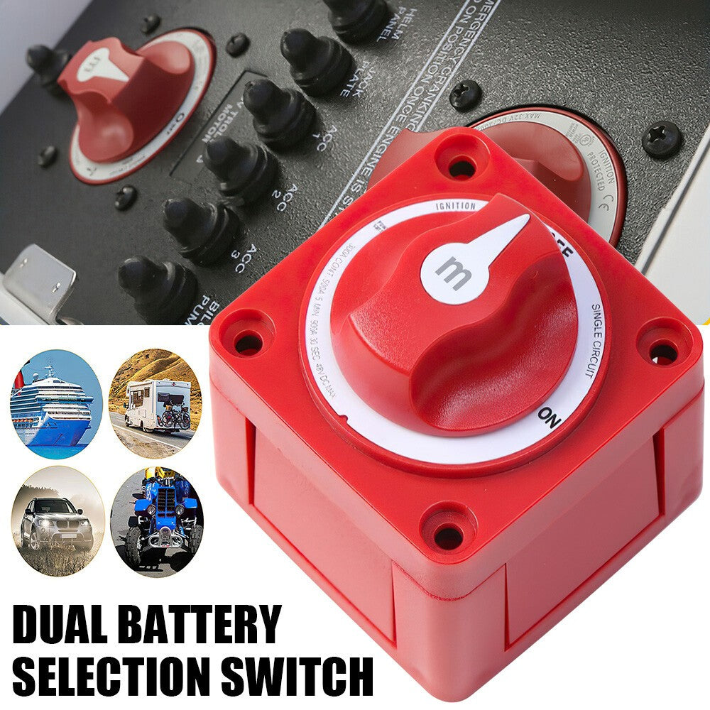 Blue Sea 6006 M-Series ON/OFF Battery Switch Single Circuit On/Off Marine Boat