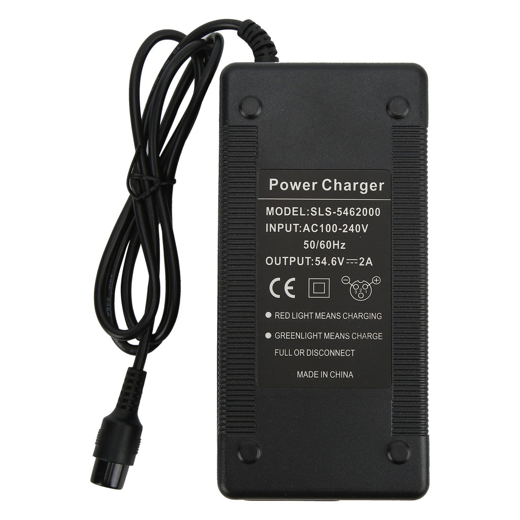 54.6V 2A Scooter Charger With 3 Holes For KUGOO M4 Aviation Head Charger