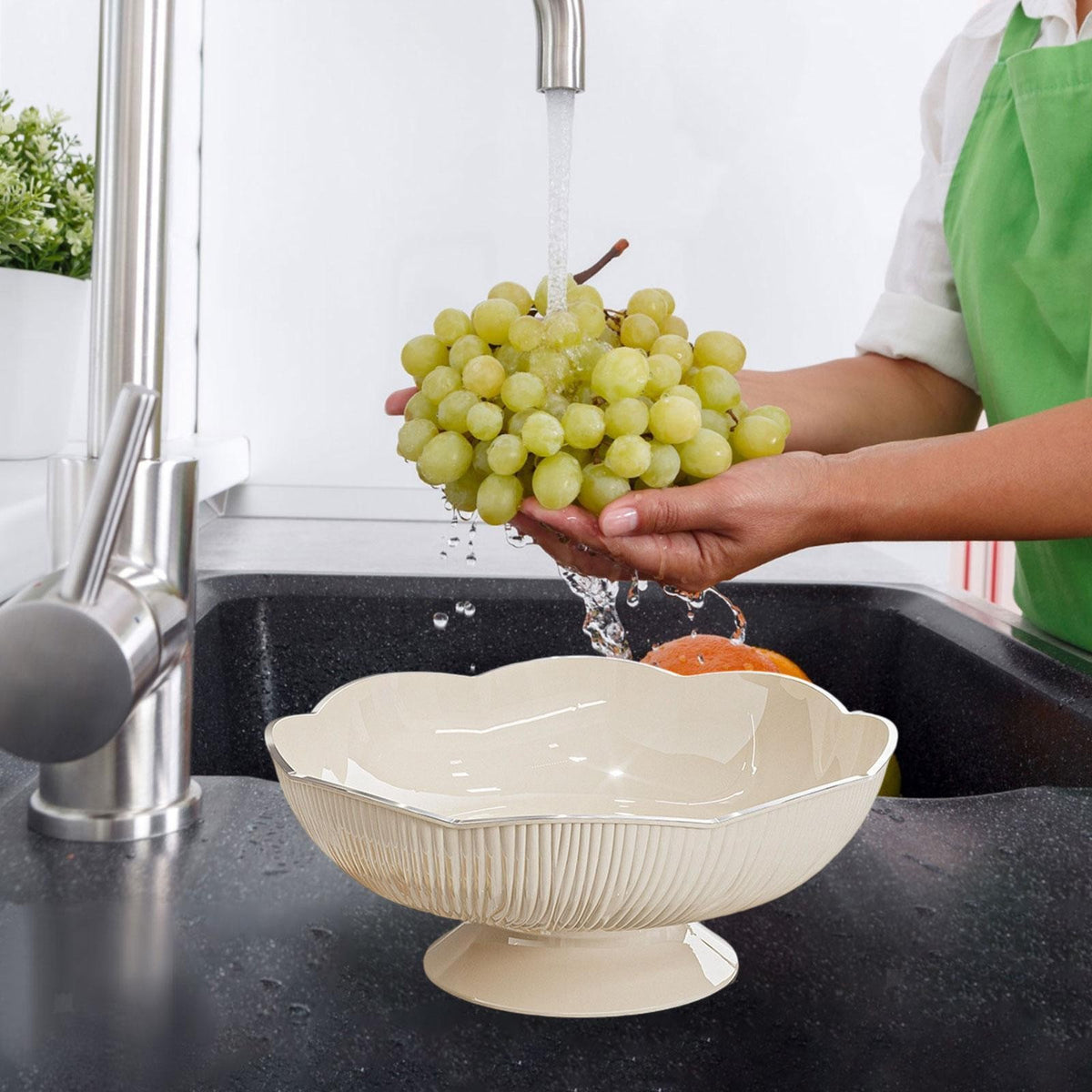 Fruit Bowl Decorative Bowl Table Centerpiece Decorative Dish Multipurpose Fruit