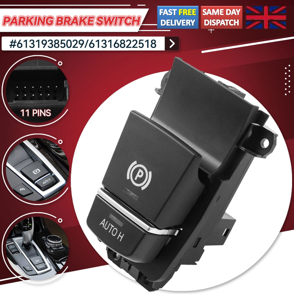For BMW 5 Series F10 F11 09-2018 Electric Parking Handbrake Brake Switch Button