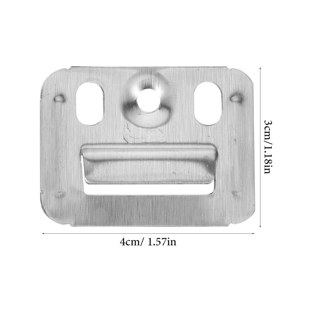 100 Pcs Wall Panel Fixing Piece Integrated Clamp Furniture Clamps