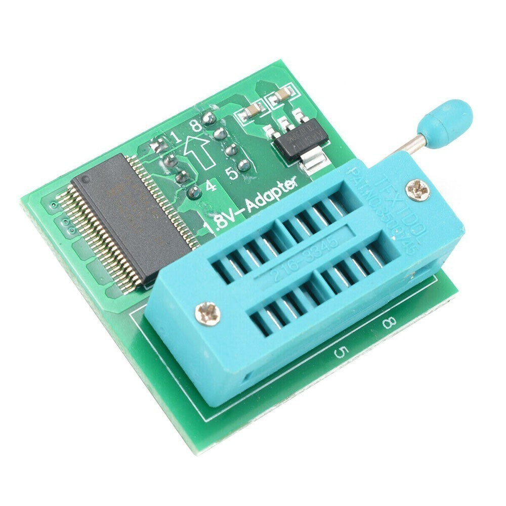 1 Set CH341A USB Programmer Package for EEPROM BIOS with 1.8V Adapter SOIC8 Test
