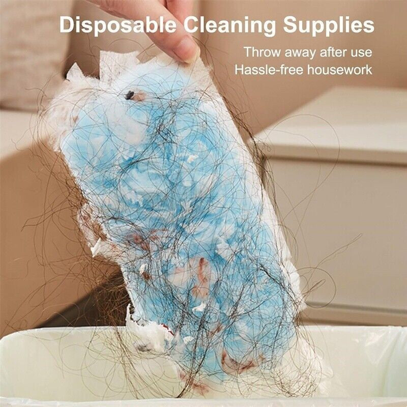 22Pcs Dust Magnet Fluffy Duster Refills KIT with Handle Telescopic Pole