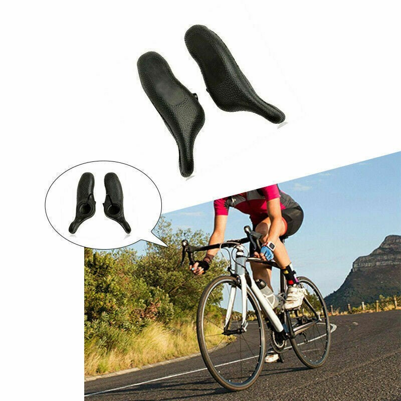 1 Pair Ergonomic Bar End Handlebar Grips Cycling Bicycle Mountain Bike MTB MC