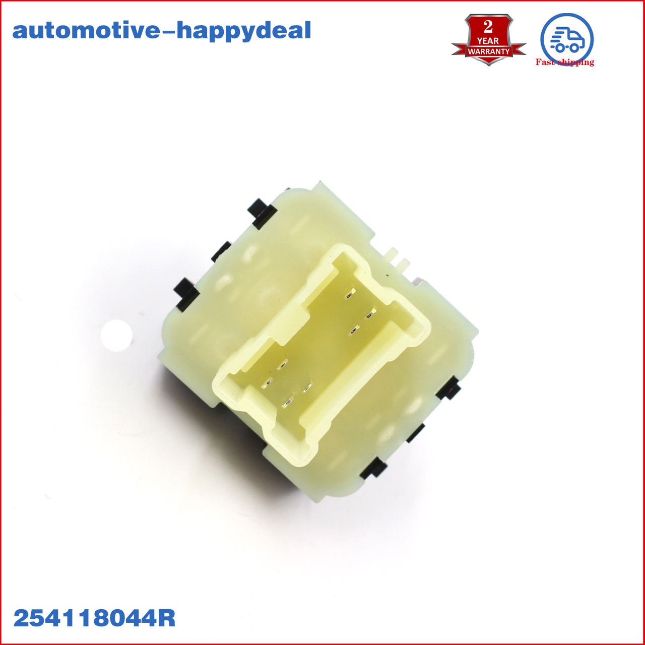254118044R  ELECTRIC WINDOW DOUBLE SWITCH FRONT RIGHT FOR RENAULT CLIO 4 IV NEW