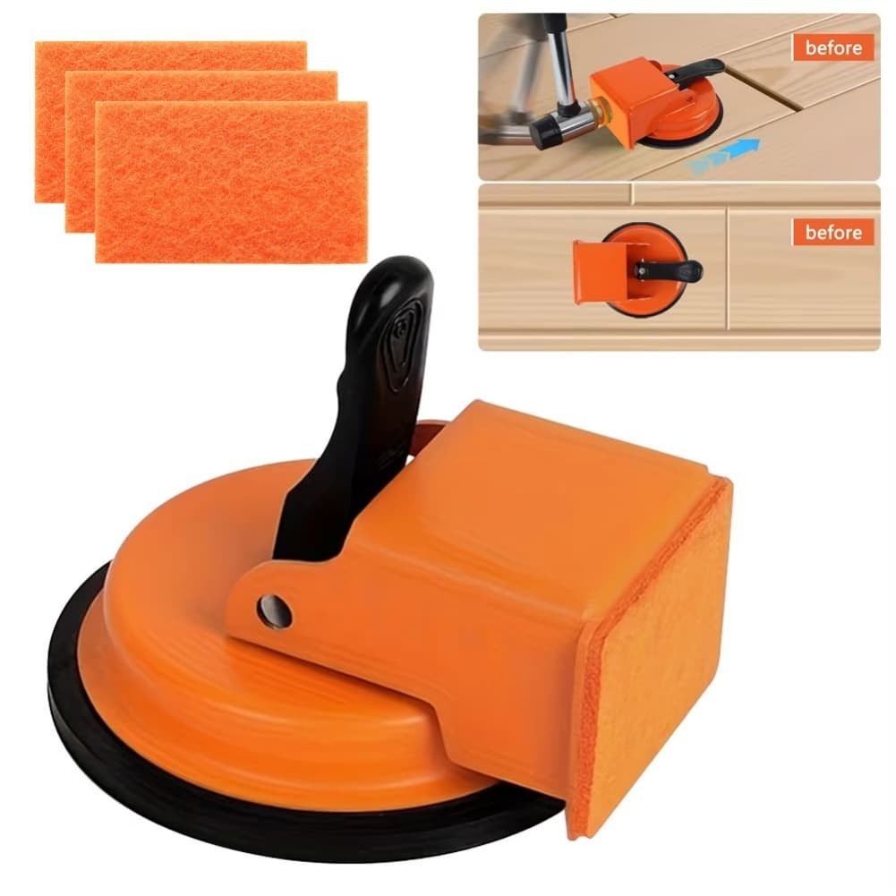 10X Floor Gap Fixer Tool with Suction Cup for Hardwood Laminate &Vinyl Flooring