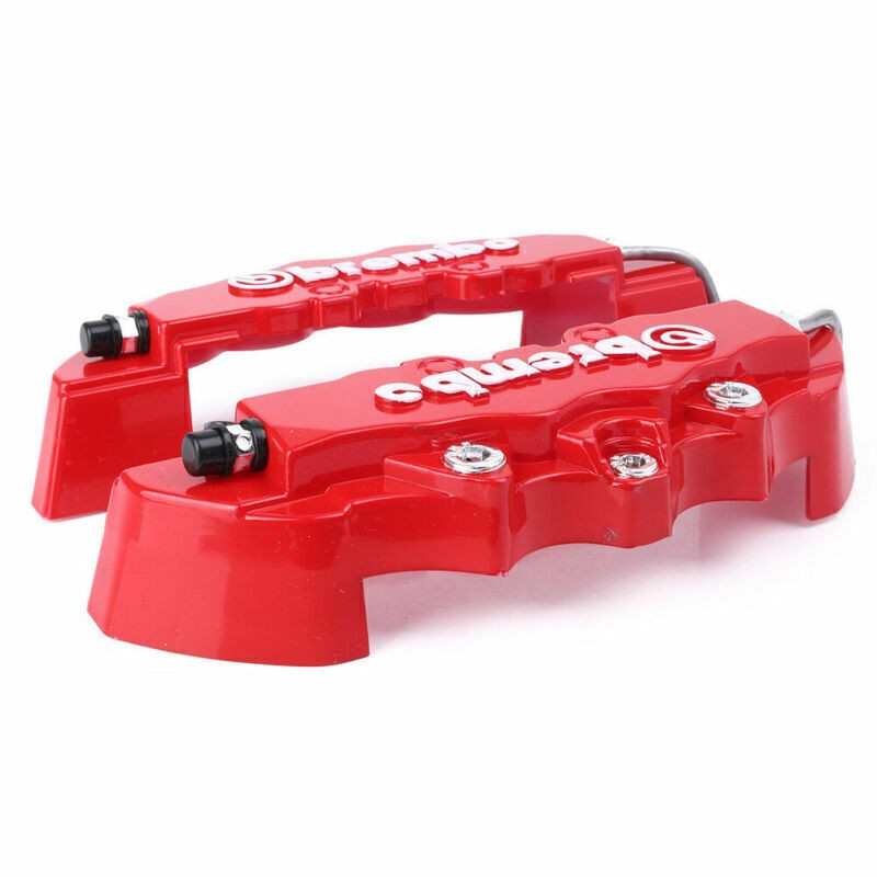 4PCS Car Brake Caliper Covers 3D Style Front Rear Disc Brake Accessories