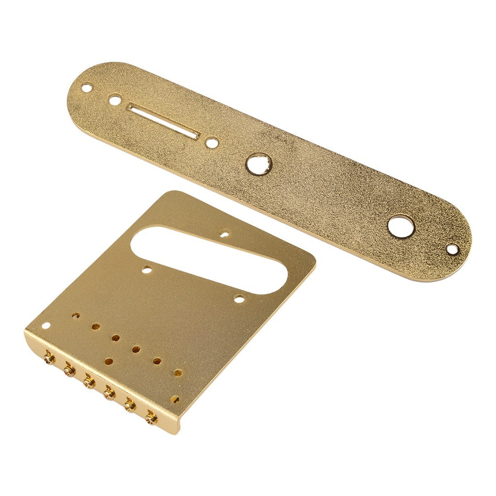 6 String Guitar Saddle Bridge Volume Control Plate for Fender Telecaster