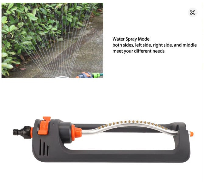 Oscillating Garden Lawn Sprinkler19 Hole 4 Mode Compatible Water for Garden Lawn