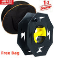 Cable Tidy Reel 25m Mains Hook Up Lead Wire Holder with Storage Bag Caravan Camp