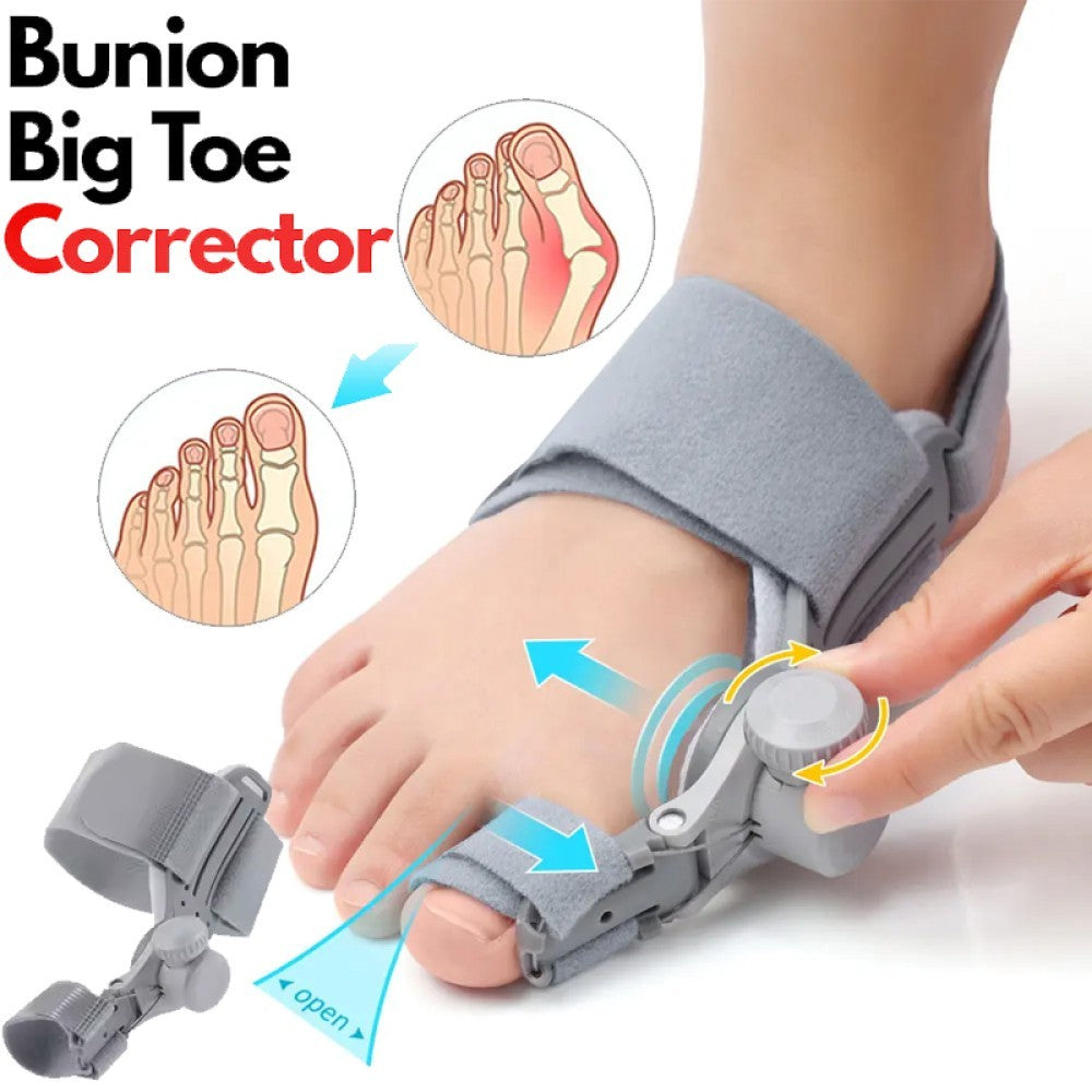 Hallux Valgus Pain Relief Support Big Toe Bunion Straightener Splint Corrector