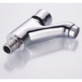 Bathroom Self Closing Tap Basin Push Wall Faucet Delay Single Lever Outdoor UK