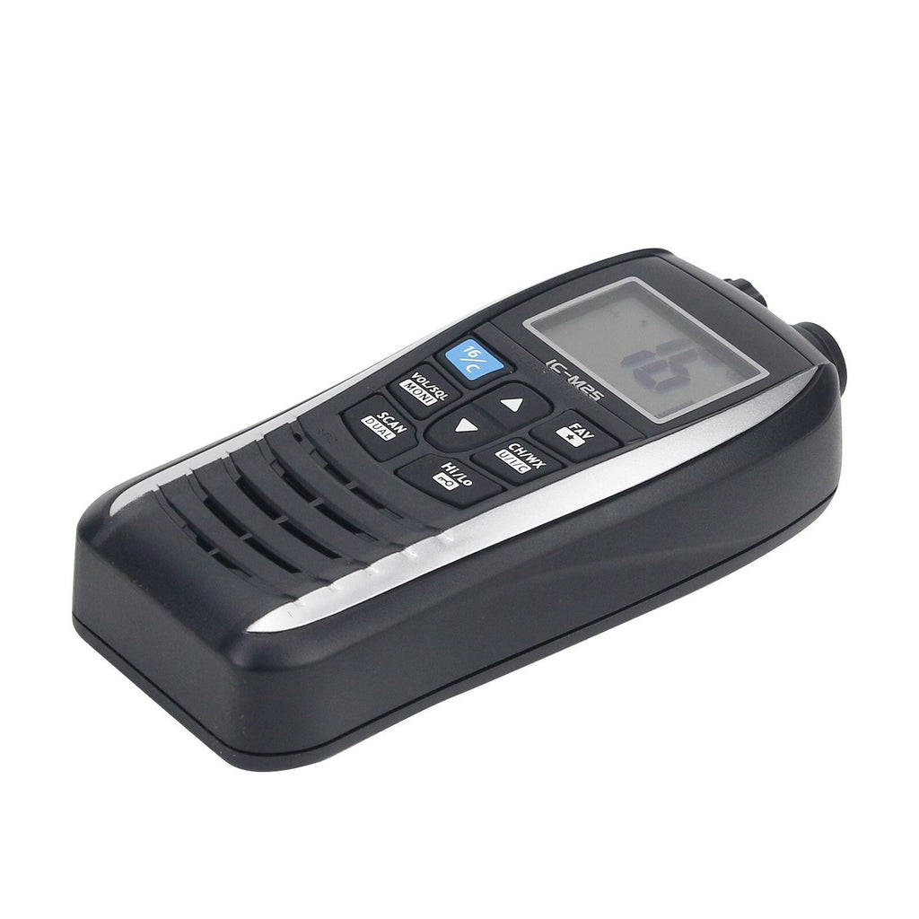 5W IC-M25 Marine Walkie Talkie VHF Radio 5KM Waterproof Handheld Transceiver
