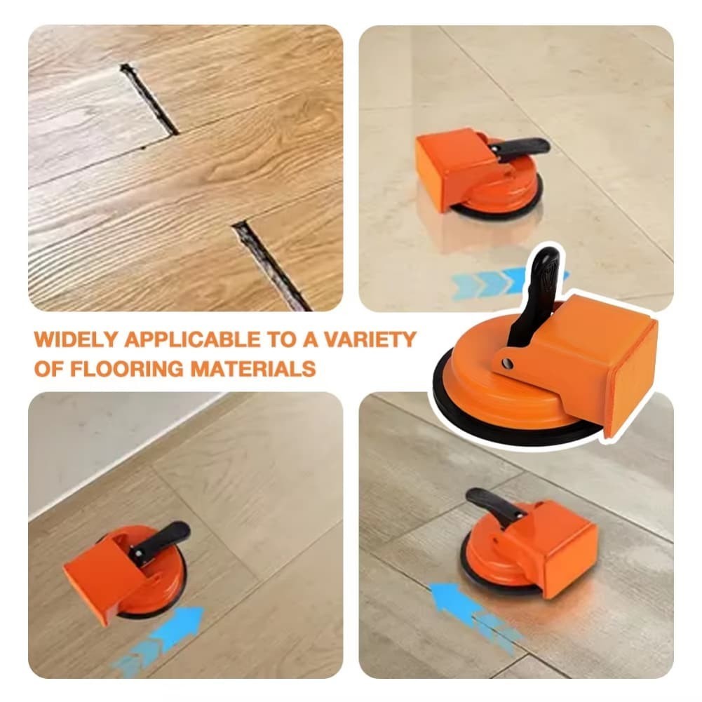 10X Floor Gap Fixer Tool with Suction Cup for Hardwood Laminate &Vinyl Flooring