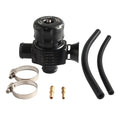 25mm Universal Dual Port Blow Off Valve (BLACK) Diverter Valve Dump Valve