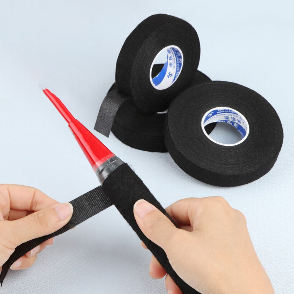 Steering Wheel Tape Car Wrap Racket Grip Black Handle New Feel Bat