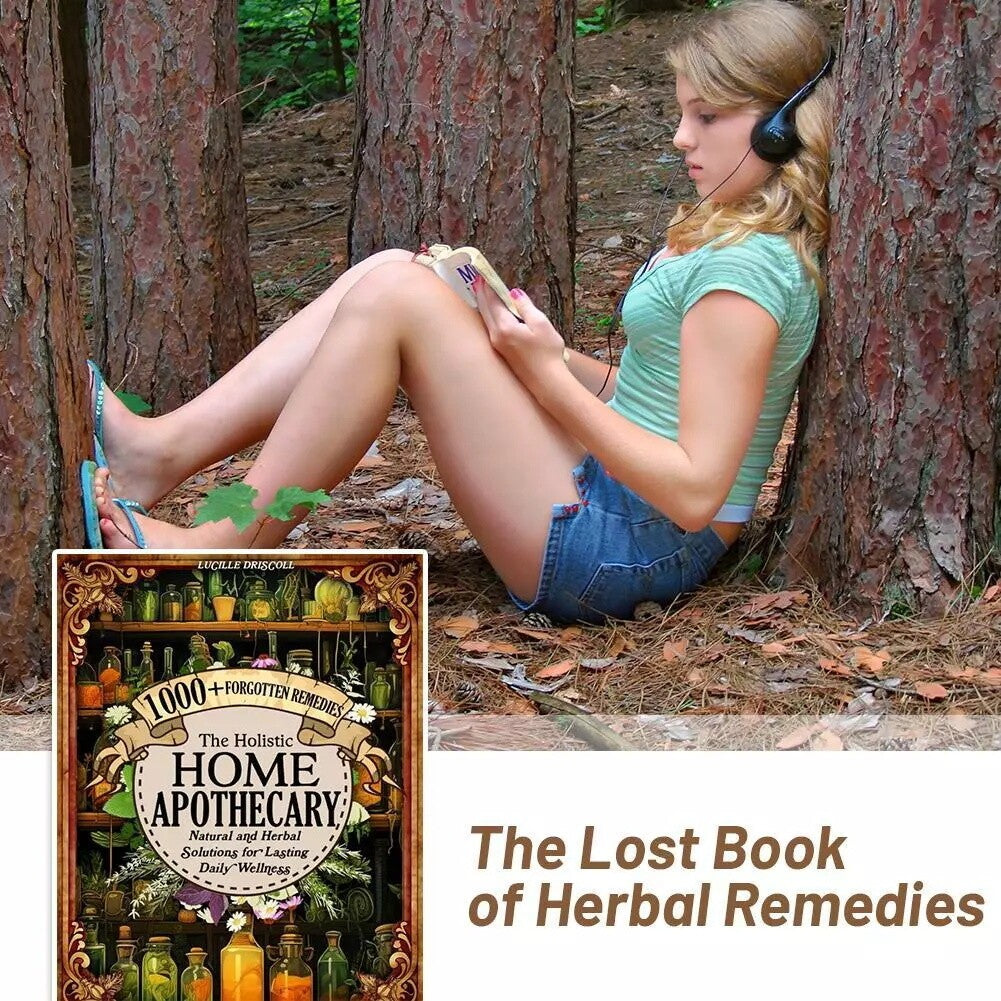The Holistic Home Apothecary Book: 1000+ Herbal Remedies
