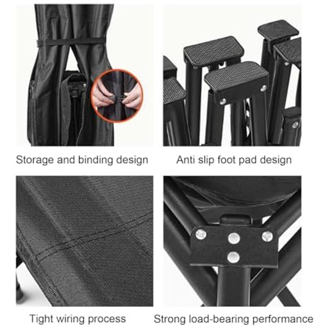 Camping Cot Heavy-Duty Portable Camping Bed  Folding Sleeping Bed with Mattress