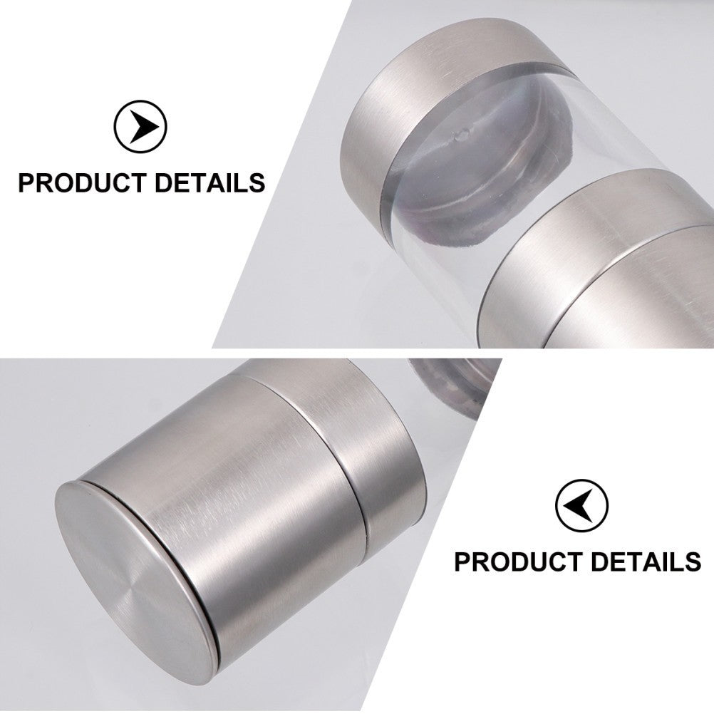 1Pc Stainless Steel Manual Pepper Mill Sauce Grinder Pepper Mill Kitchen Tool