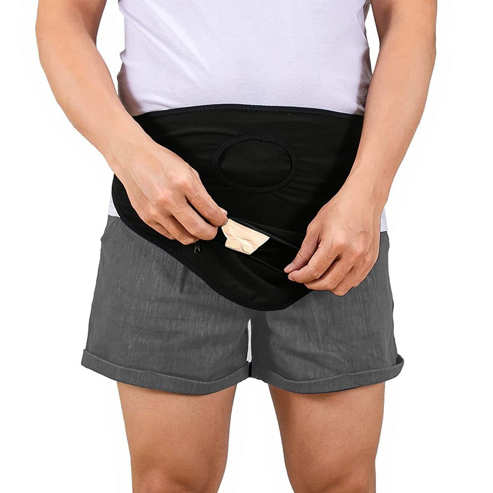 Generic Stoma Bag Stealth Belt Soft Oxford Fabric Stoma Bag Cover