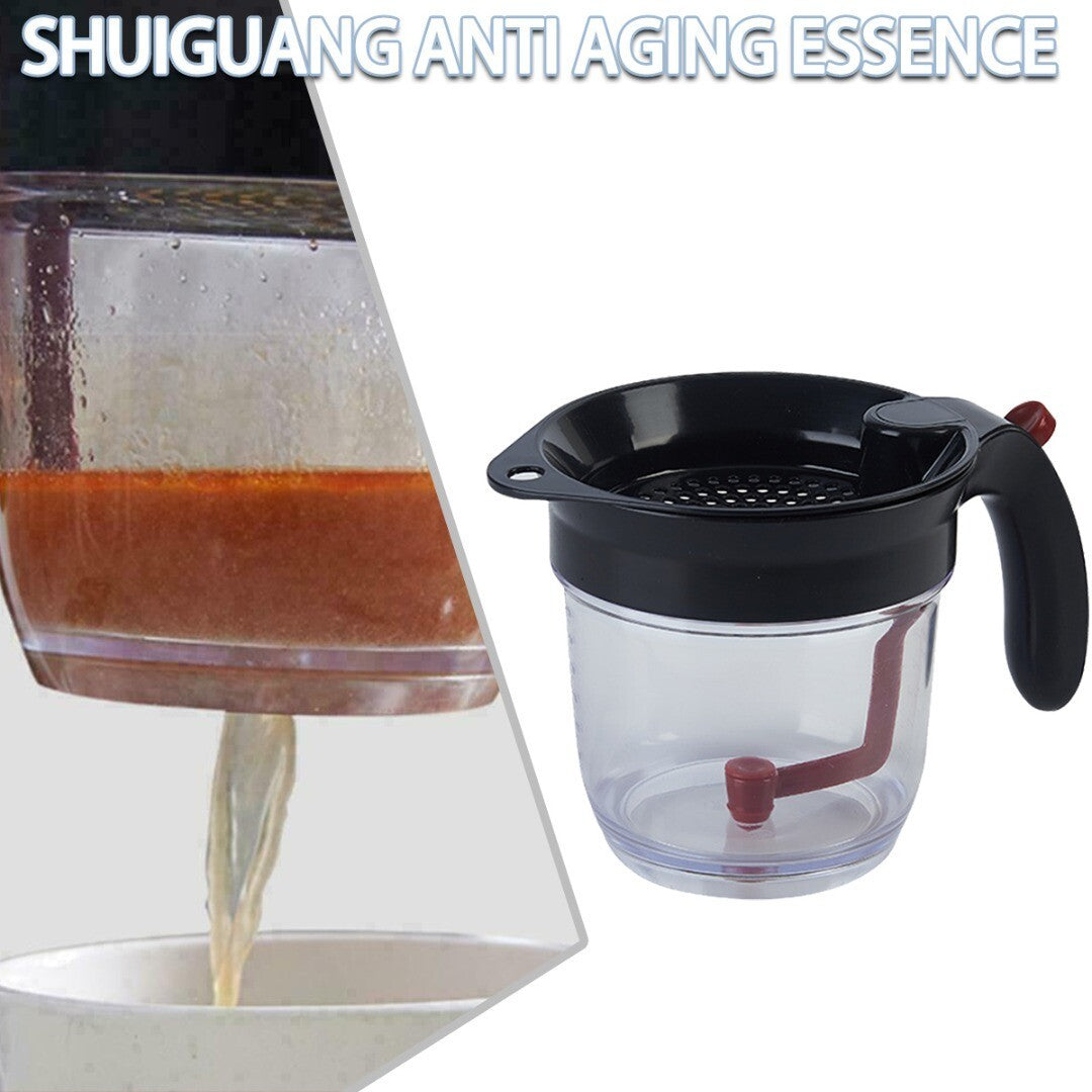 Fat Separator with Strainer Filter Gravy Fat Separator With Bottom Release