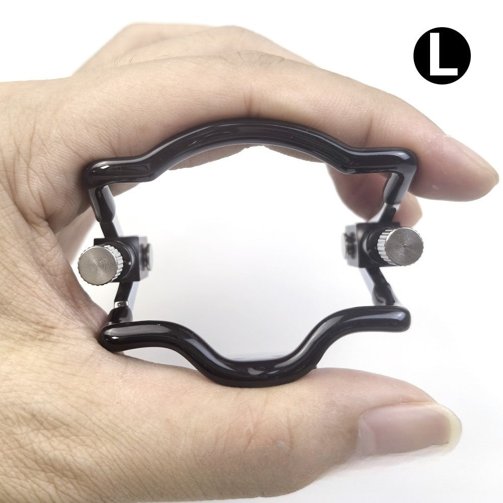 Stainless Steel Adjustable Mouth Plug Restraint Blowjob Gag Mouth Bondage BDSM