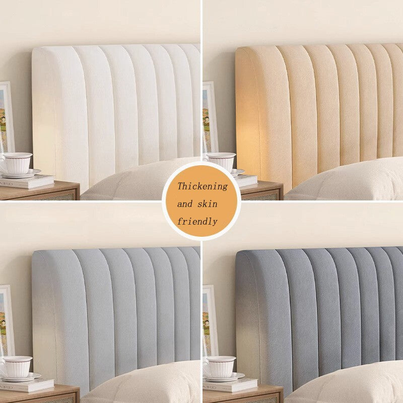 Thicken Padded Foam Headboard Cover Elastic Bed Head Backrest Protector UK