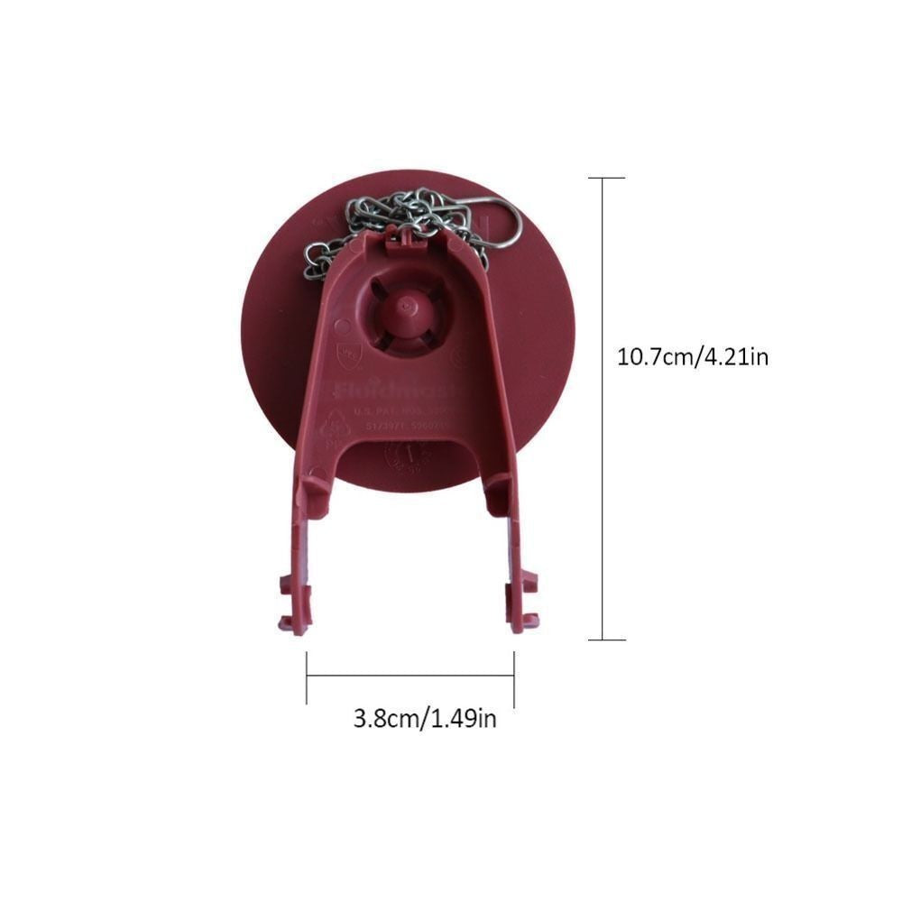 Replacement Toilet Seal Flapper Toilet Drain Valve Water-Saving Toilet Flapper