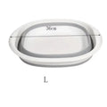 Foldable Multipurpose Basin Collapsible Washing Up Bowl Sink For Camping Travel