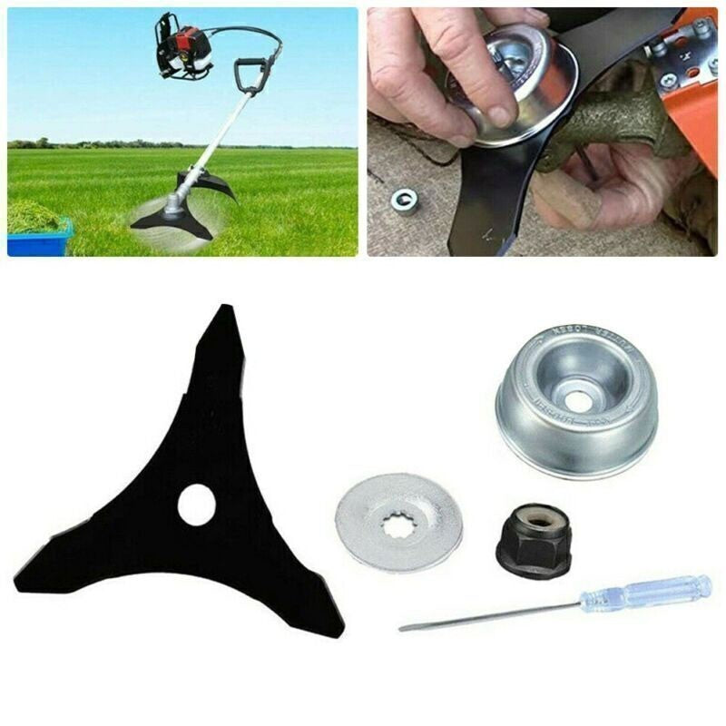 Brush Cutter Blade Kit For Stihl String Trimmer FS120 FS250 FS130R FS130 3 Teeth