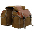 Waterproof Bike Double Pannier Bags Large Compartments Rear Seat Pack Saddle Bag