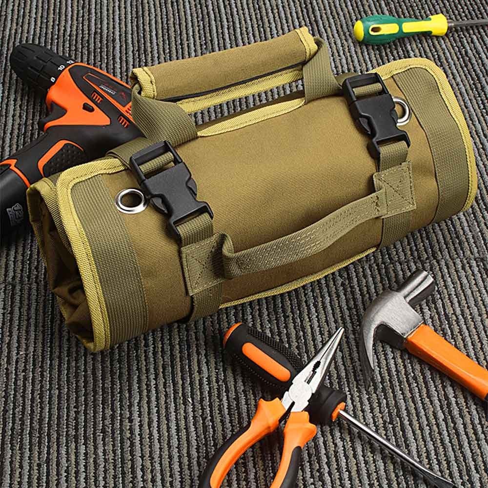 Tool Roll Organizer Tool Roll Up Oxford Bag Tool Large Wrench Super Big Pouch UK
