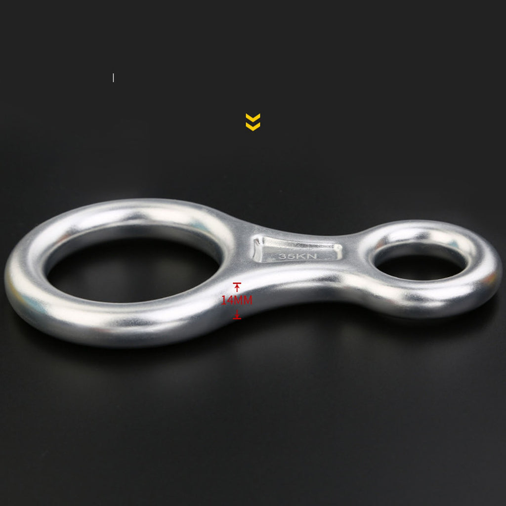 Figure 8 Descender 35KN Heavy Duty Colored Climbing Gear Downhill Equipment For