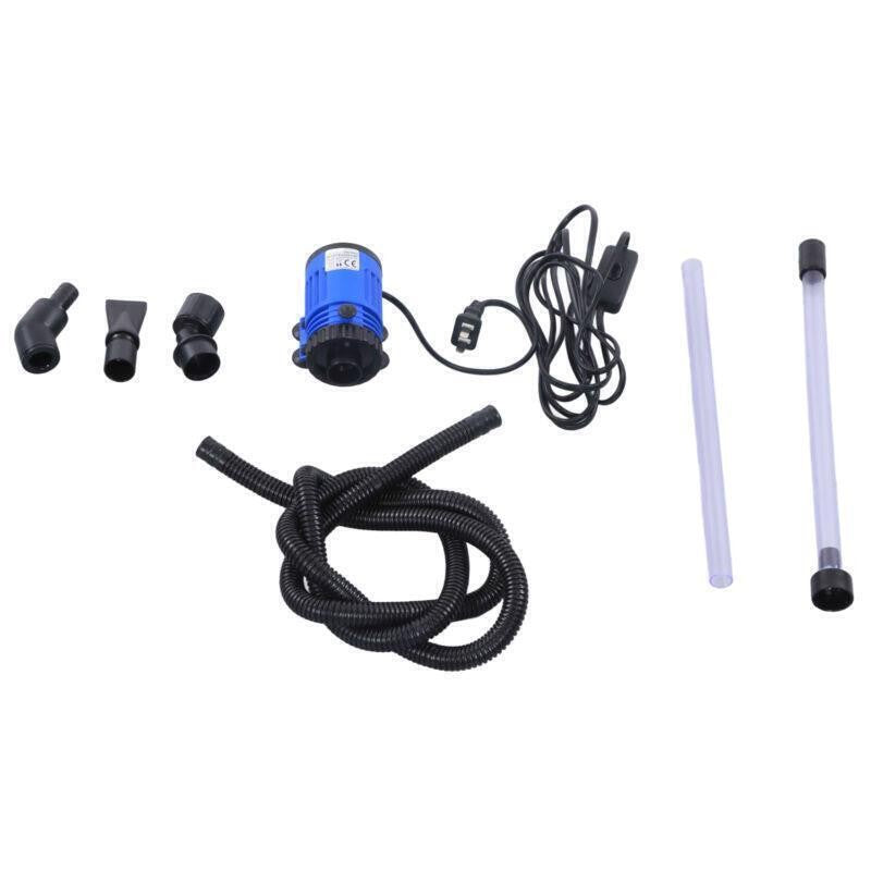 Electric Automatic Aquarium Gravel Cleaner Water Changer Sand Algae Vacuum UK